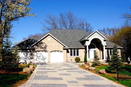 Paver driveway